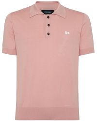 DSquared² - Logo-Embroidered Polo Shirt - Lyst