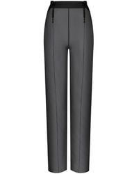 Maison Close - Logo-Print Strap Sheer Trousers - Lyst