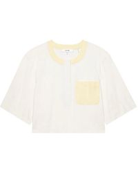 FRAME - Bodega Chest-Pocket T-Shirt - Lyst