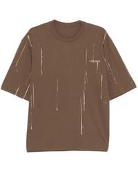 CROQUIS - Paint-Splatter T-Shirt - Lyst