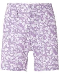 Amir Slama - Floral Tactel Swim Shorts - Lyst
