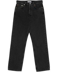 RE/DONE - Pocketed Straight-Leg Jeans - Lyst