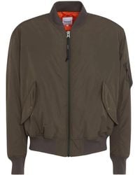Aspesi - Zip-Up Bomber Jacket - Lyst
