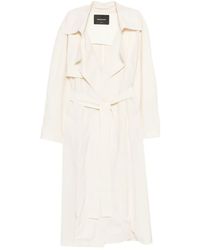 Fabiana Filippi - Belted Trench Coat - Lyst