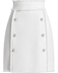 Dolce & Gabbana - Rachel Tweed Skirt - Lyst