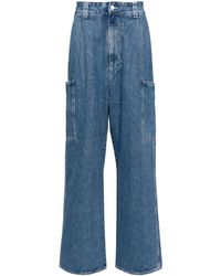 Sunnei - Vaqueros anchos con efecto degradado - Lyst