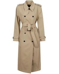 Gucci - Belted Double-Breasted Trench Coat - Lyst