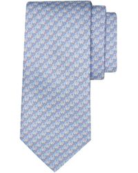 Ferragamo - Sailboat-Print Silk Tie - Lyst