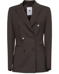 PT Torino - Virgin Wool-Blend Blazer - Lyst