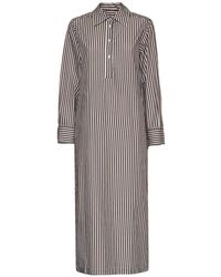 Robert Friedman - Striped Maxi Dress - Lyst
