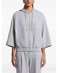 Peserico - Hoodie À Fermeture Zippée - Lyst