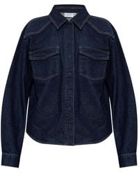 Gestuz - Double-Pocket Denim Shirt - Lyst