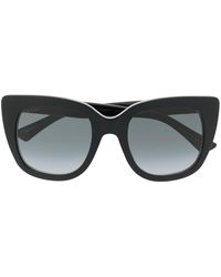 Gucci - GG-logo Square-frame Sunglasses - Lyst