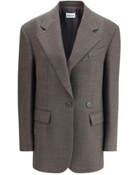 P.A.R.O.S.H. - Notched-lapel Single-breasted Blazer - Lyst