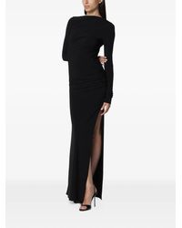 ANDAMANE - Astra Ruched Long-Sleeve Dress - Lyst