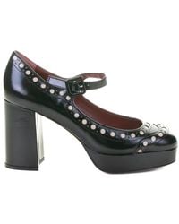 Roberto Festa - 80 Mm Leren Pumps Met Plateauzool - Lyst