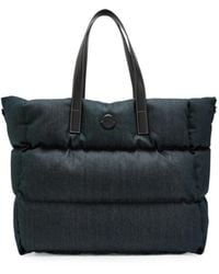 Moncler - New Caradoc Quilted Logo-Patch Tote Bag - Lyst