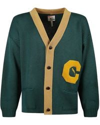 Champion - Wool Color-Block Cardigan - Lyst