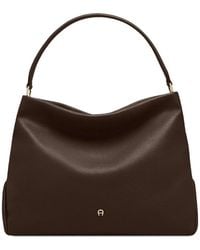 Aigner - Sac Porté Épaule Paola Médium En Cuir - Lyst