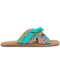 Inuovo - Braided-Straps Flat Sandals - Lyst
