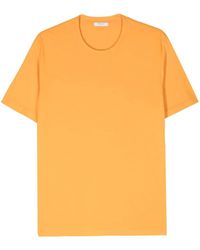 Boglioli - T-shirt en coton à col rond - Lyst