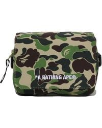 A Bathing Ape - Abc Camo Messenger Bag - Lyst