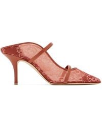 Malone Souliers - X Nojoud Alrumaihi Maureen Leather-Strap Mules - Lyst