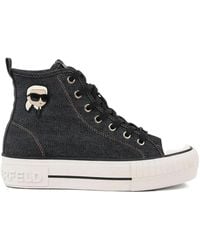 KARL LAGERFELD - Kampus Max Nft Platform Sneakers - Lyst