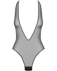 Maison Close - L'Amoureuse Body Met V-Hals - Lyst