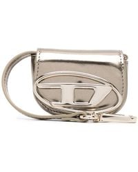 DIESEL - 1Dr Leather Bag Charm - Lyst