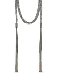 Peserico - Multi-Strand Tassel Necklace - Lyst