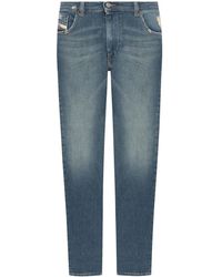 DIESEL - 2019 D-Strukt Fade-Effect Slim-Fit Jeans - Lyst