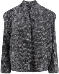 Isabel Marant - Tweed Button-Fastening Jacket - Lyst