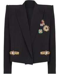 Balmain - Embroidered Jacket - Lyst