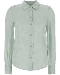 Calvin Klein - Jacquard Floral-Pattern Shirt - Lyst