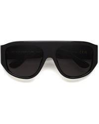 Retrosuperfuture - Sonnenbrille Mit Geometrischem Gestell - Lyst