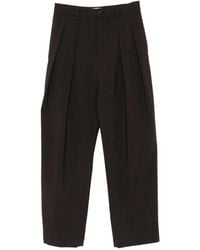 Barena - Pleated Checked Trousers - Lyst