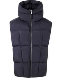 Thom Krom - Quilted Hooded Vest - Lyst