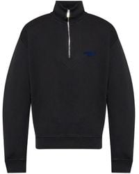 DSquared² - Logo-Embroidered Zip-Up Sweatshirt - Lyst