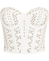 Temperley London - Oberon Stud-Embellished Corset Top - Lyst
