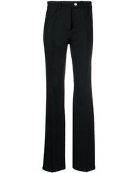 Courreges - High-waisted Straight-leg Trousers - Lyst