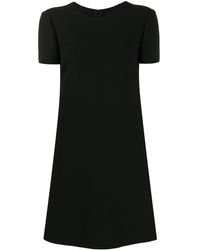 Valentino Vestito corto a maniche corte - Nero