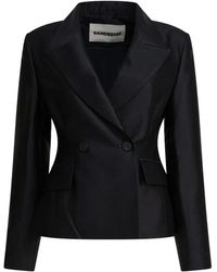 Sandbeige - Double-Breasted Jacket - Lyst