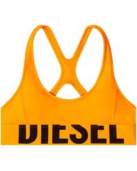 DIESEL - Sujetador deportivo Allison-D-Pop con abertura - Lyst