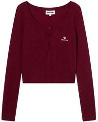 ShuShu/Tong - Vest Met Logo En Knoop - Lyst