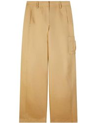 Patrizia Pepe - Pantalon Ample À Poches Cargo - Lyst