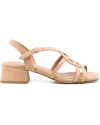 Julie Dee - 40Mm Leather Sandals - Lyst