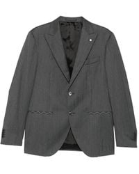 Luigi Bianchi - Herringbone-Pattern Single-Breasted Suit - Lyst