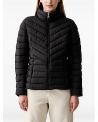 DKNY - Quilted Puffer Jacket - Lyst