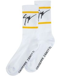 Giuseppe Zanotti - Gz Soks Intarsia-Knit Socks - Lyst